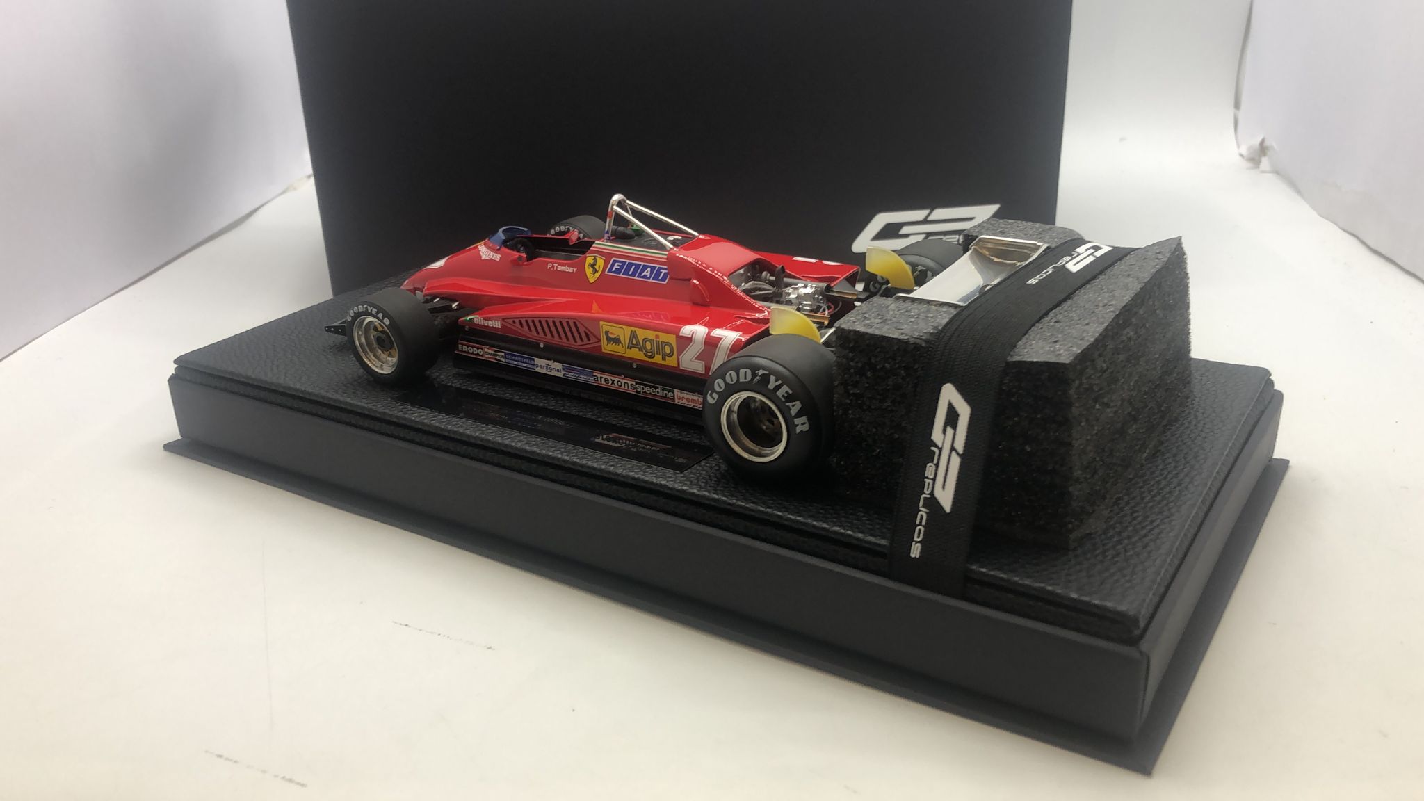 GP Replicas Ferrari 126 C2 Patrick Tambay 1982 1/18 GP Replicas Ferrari 126 C2 Patrick Tambay 1982 1/18
