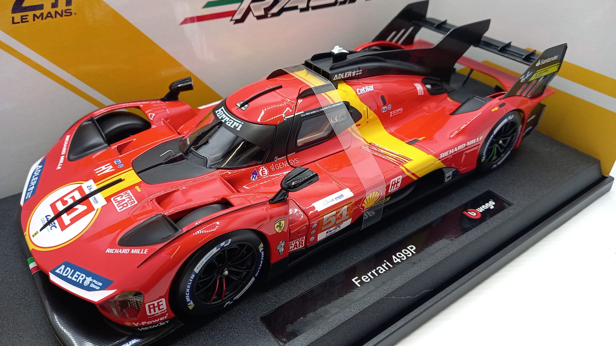 Bburago Ferrari 499P #51 2023 1/15
