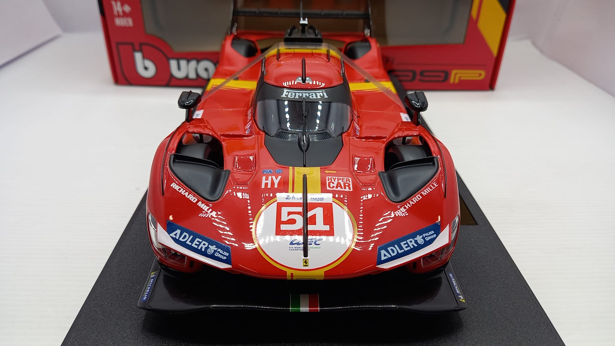 Bburago Ferrari 499P #51 2023 1/15 Bburago Ferrari 499P #51 2023 1/15