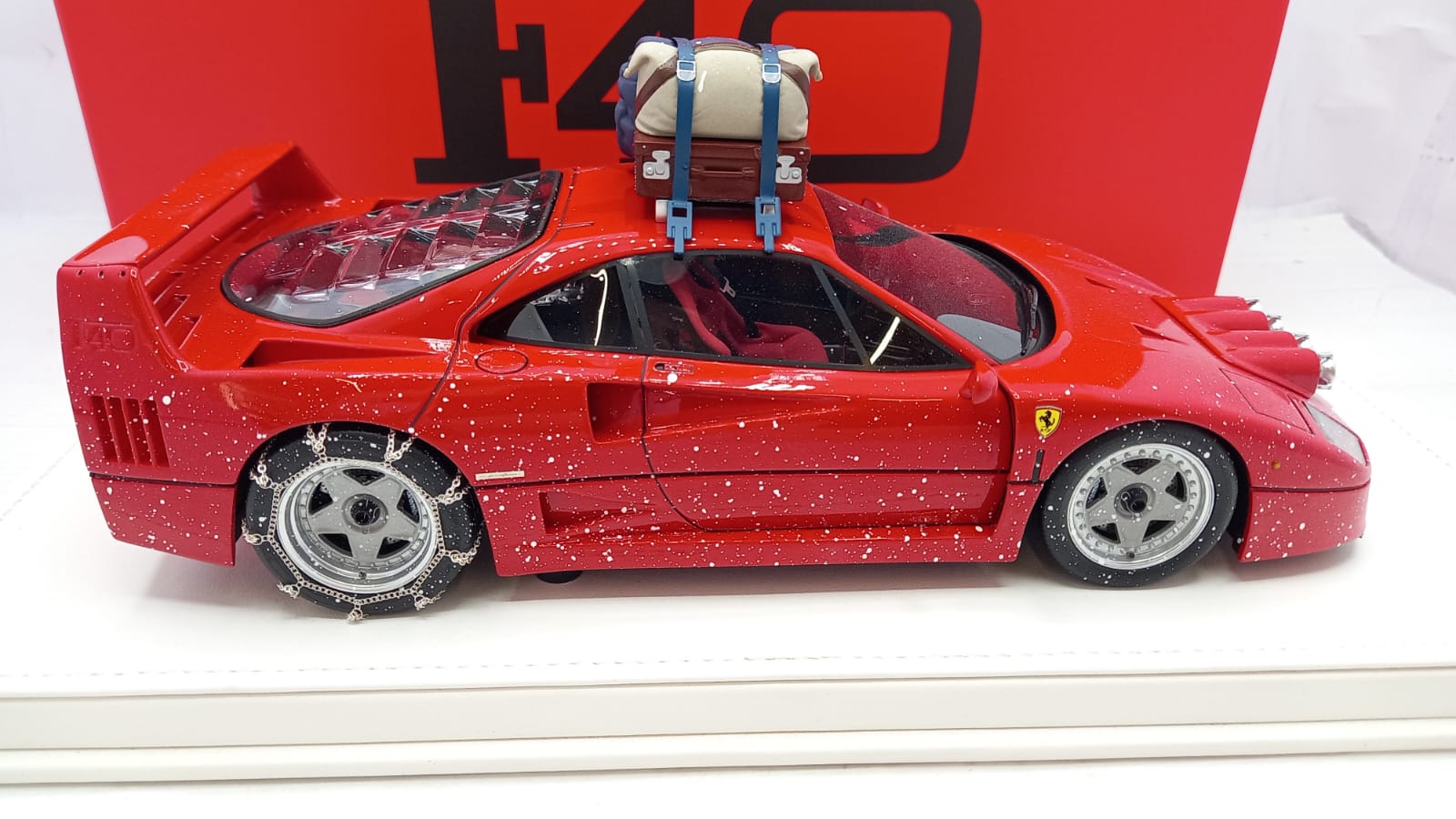 Ferrari F40 Japan Drifting effetto neve Ferrari F40 Japan Drifting effetto neve