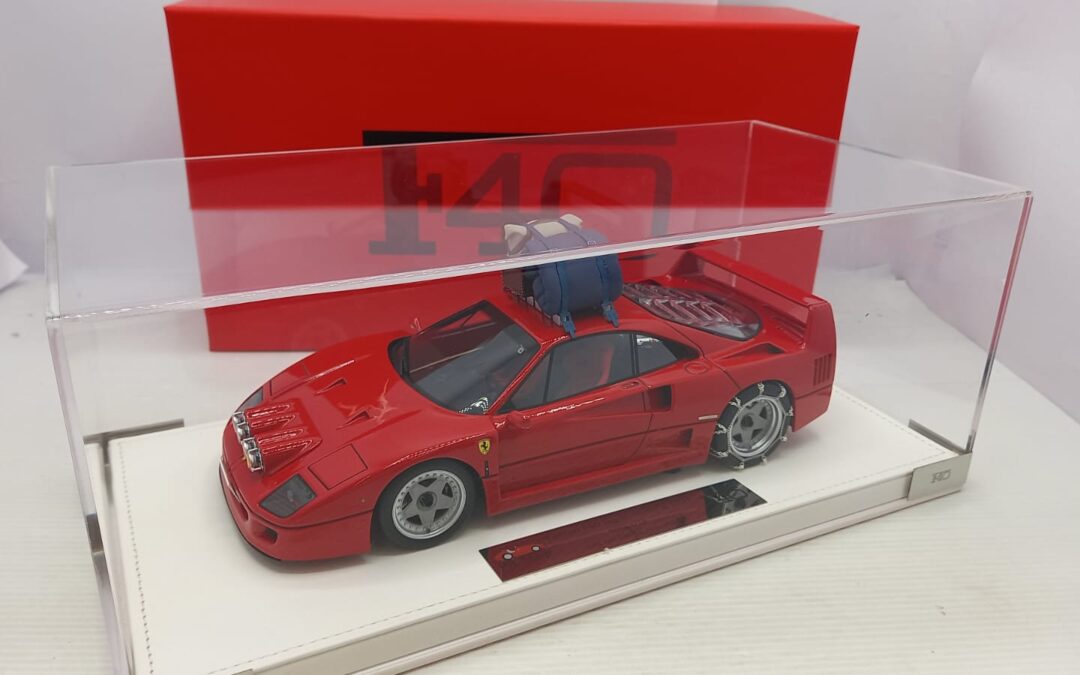 Ferrari F40 Japan Drifting 1993 1/18 by Mutina model car