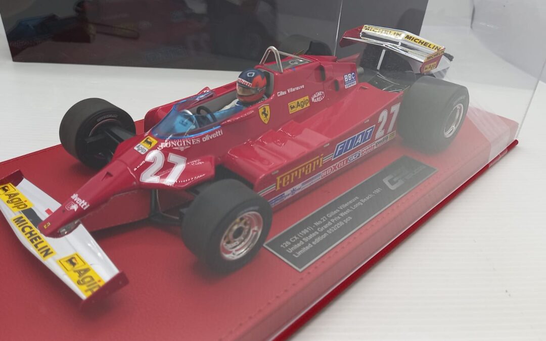 GP Replicas Ferrari 126 CX Villeneuve 1981 1/18