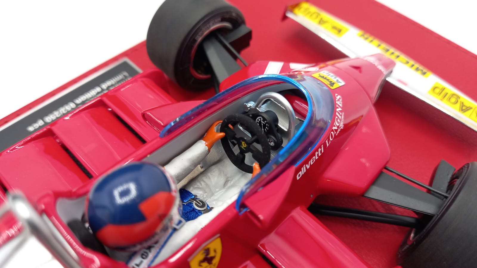 GP Replicas Ferrari 126 CX Villeneuve 1981 1/18 GP Replicas Ferrari 126 CX Villeneuve 1981 1/18