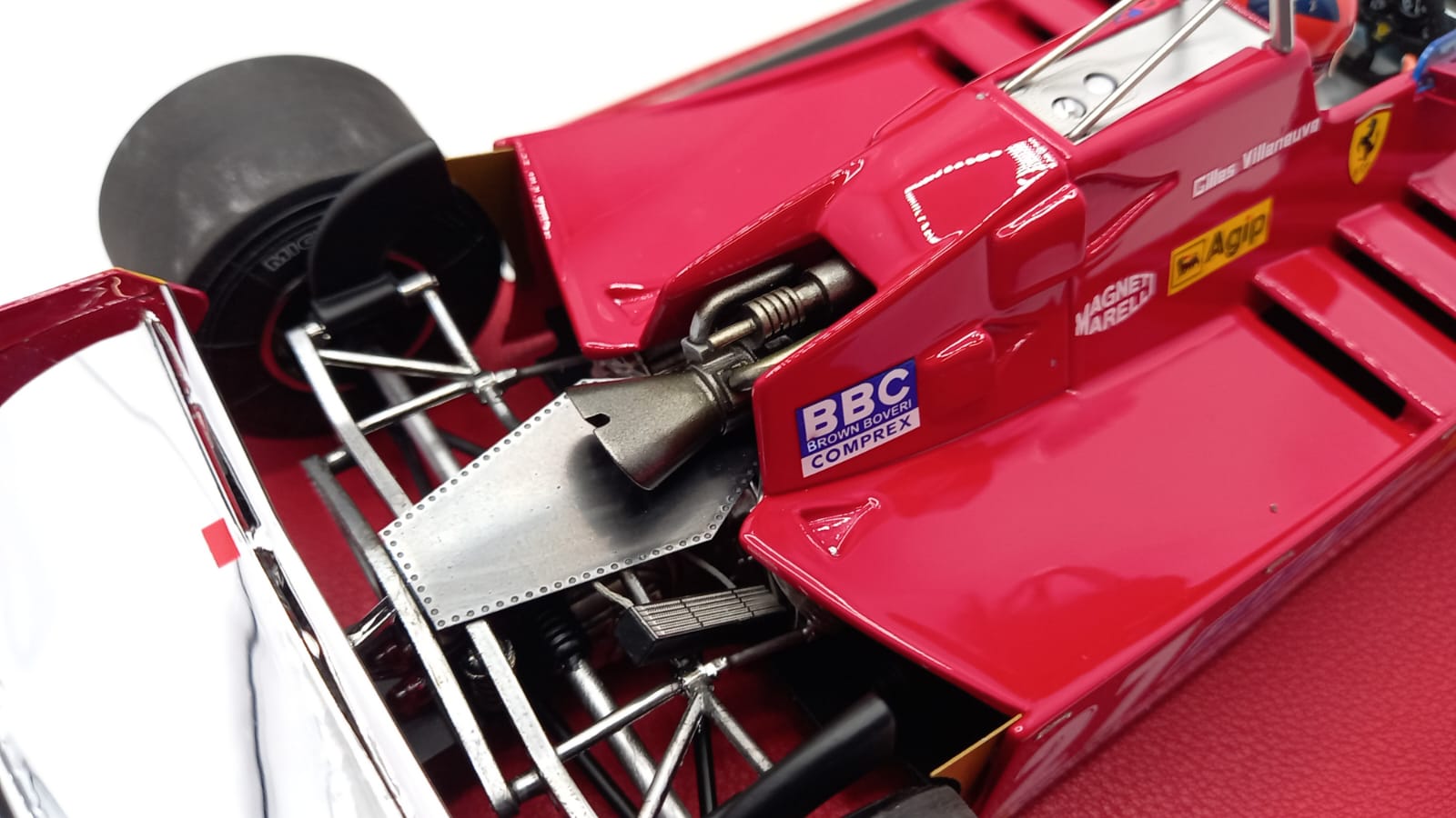 GP Replicas Ferrari 126 CX Villeneuve 1981 1/18 GP Replicas Ferrari 126 CX Villeneuve 1981 1/18