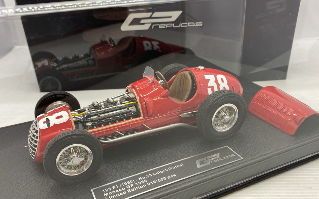 Ferrari 125 F1 L. Villoresi Monaco GP 1950 scala 1/18 by GP Replicas