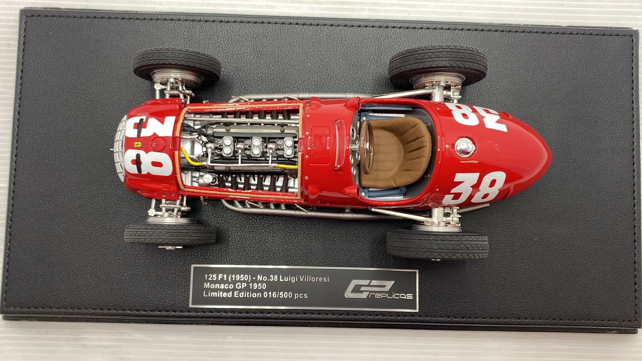 GP Replicas Ferrari 125 F1 L. Villoresi Monaco GP 1950 1/18 GP Replicas Ferrari 125 F1 L. Villoresi Monaco GP 1950 1/18