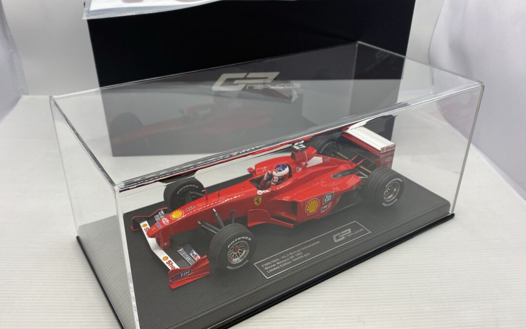 Ferrari F399 Schumacher 1999 scala 1/18 by GP Replicas