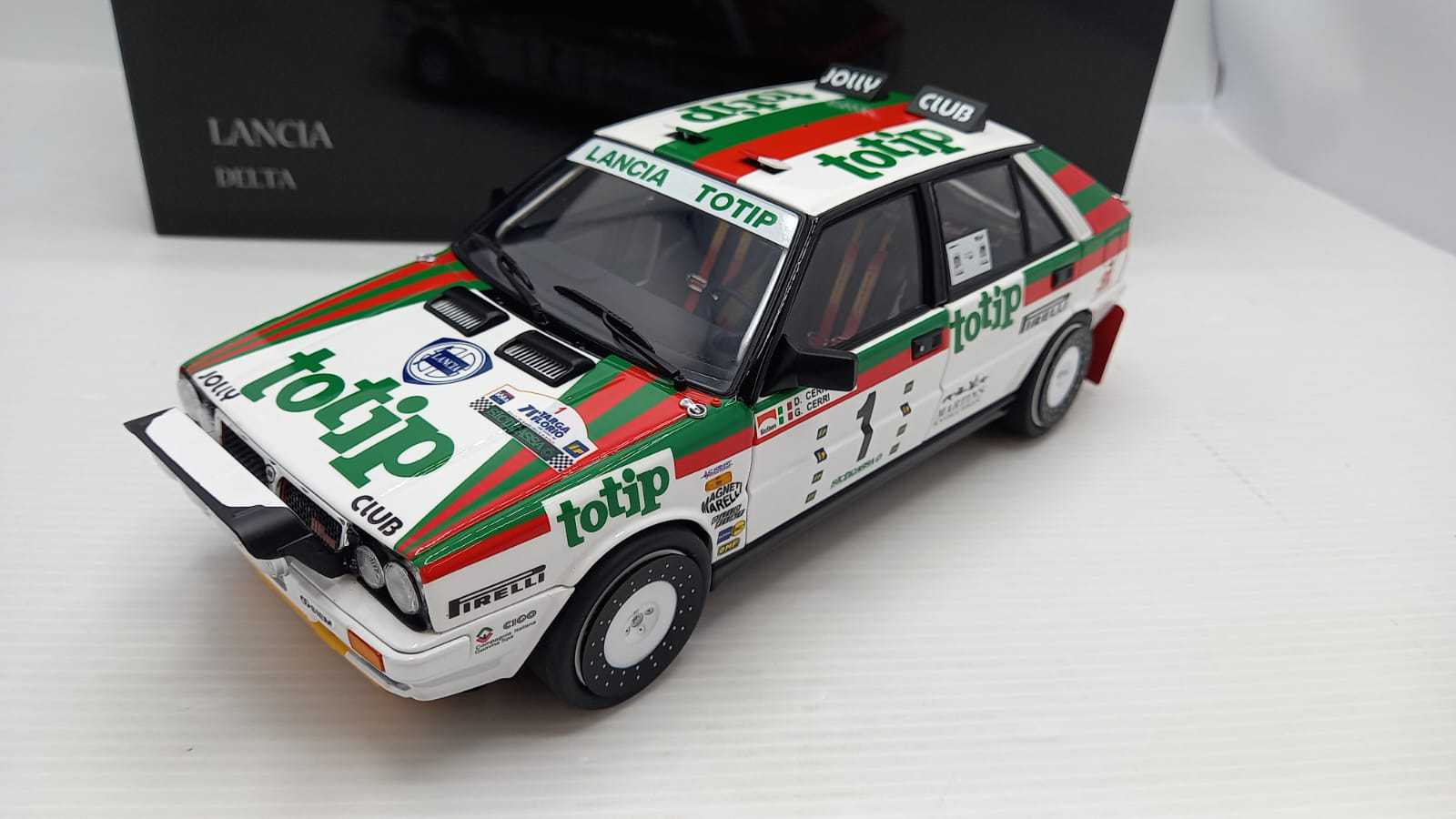 Lancia Delta HF 4WD Targa Florio 1987 by Kyosho