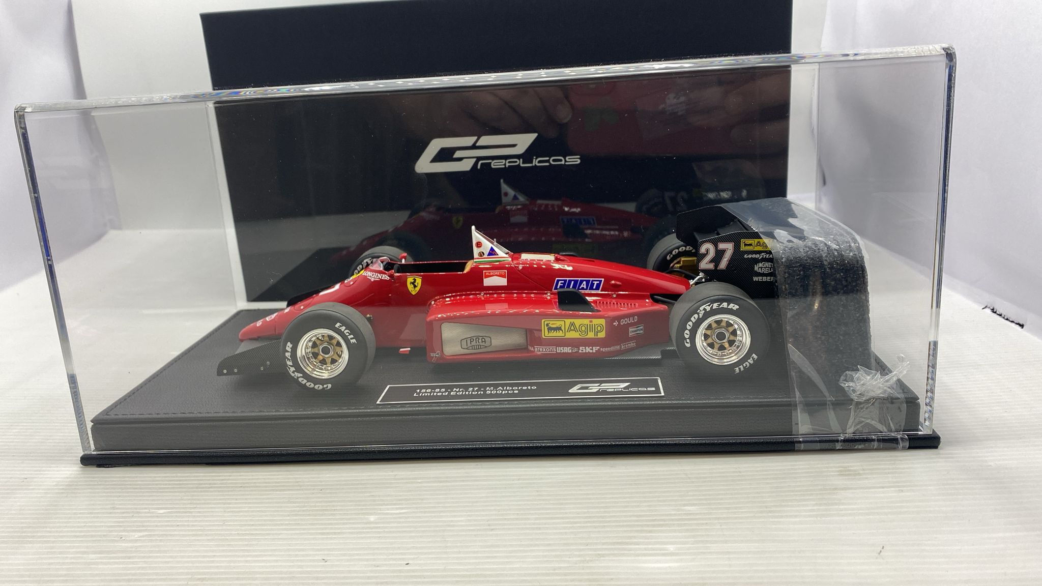 Ferrari 156/85 Michele Alboreto 1985 1/18 by GP Replicas