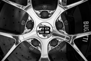 Bugatti - dettaglio di un cerchio