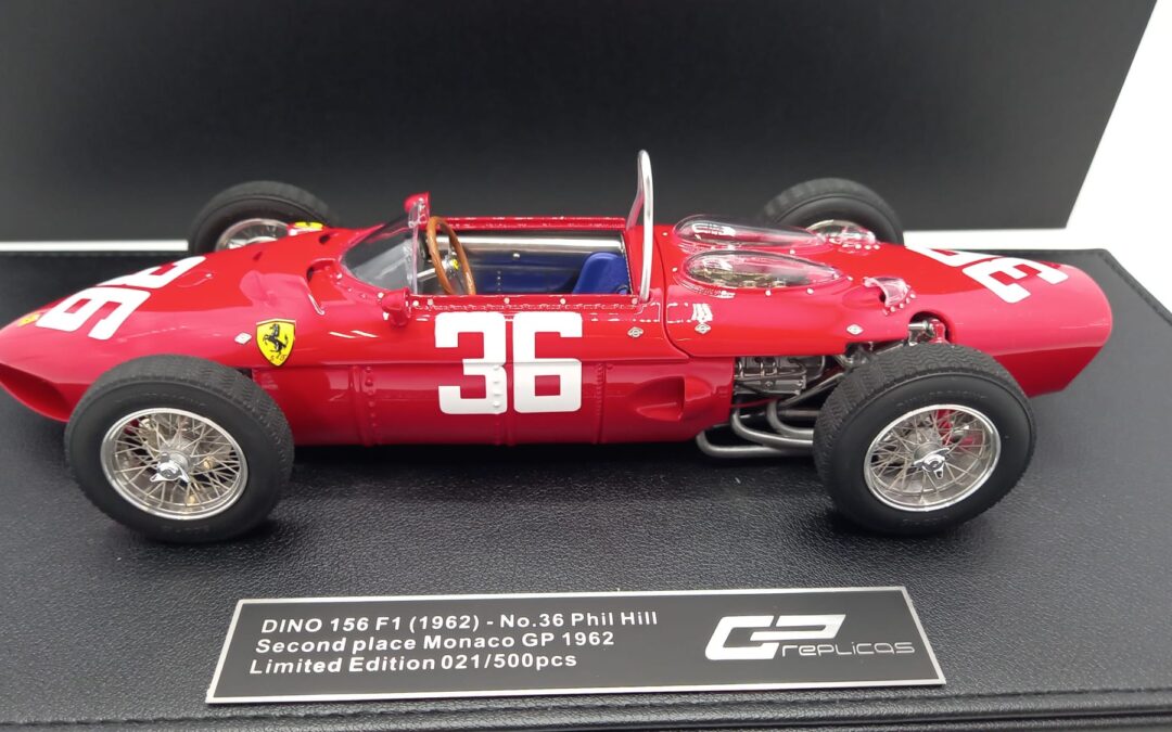 Ferrari Dino 156 F1 Phil Hill Monaco GP 1962 scala 1/18 by GP Replicas