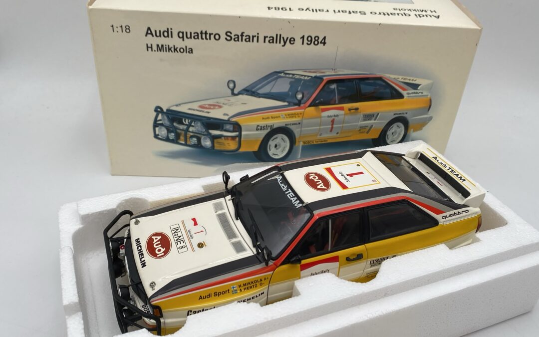 Audi Quattro Safari Rally 1984 1:18 by Autoart