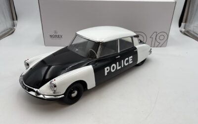 Citroen ID 19 Police Pie 1959 scala 1:12 by Norev