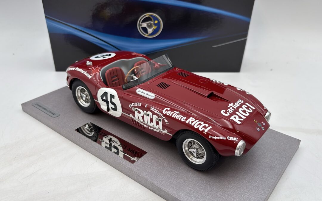 Ferrari 340 Spider Vignale Carrera Panamericana 1953 1/18 by BBR