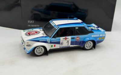 Fiat 131 Abarth Vincitrice Rally Costa Smeralda 1981 1/18 by Kyosho