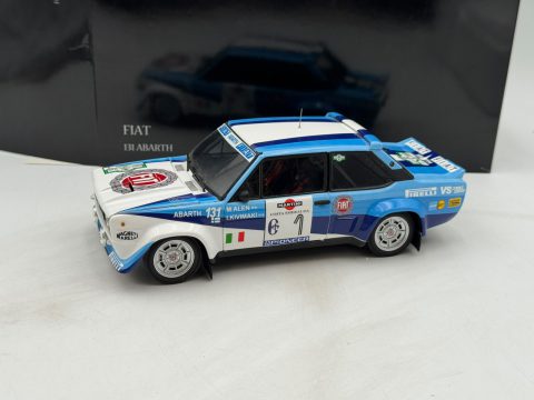 Fiat 131 Abarth Vincitrice Rally Costa Smeralda 1981 1/18 by Kyosho